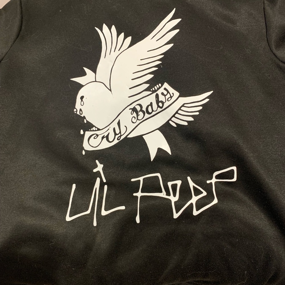Lil Peep Black Graphic Hoodie